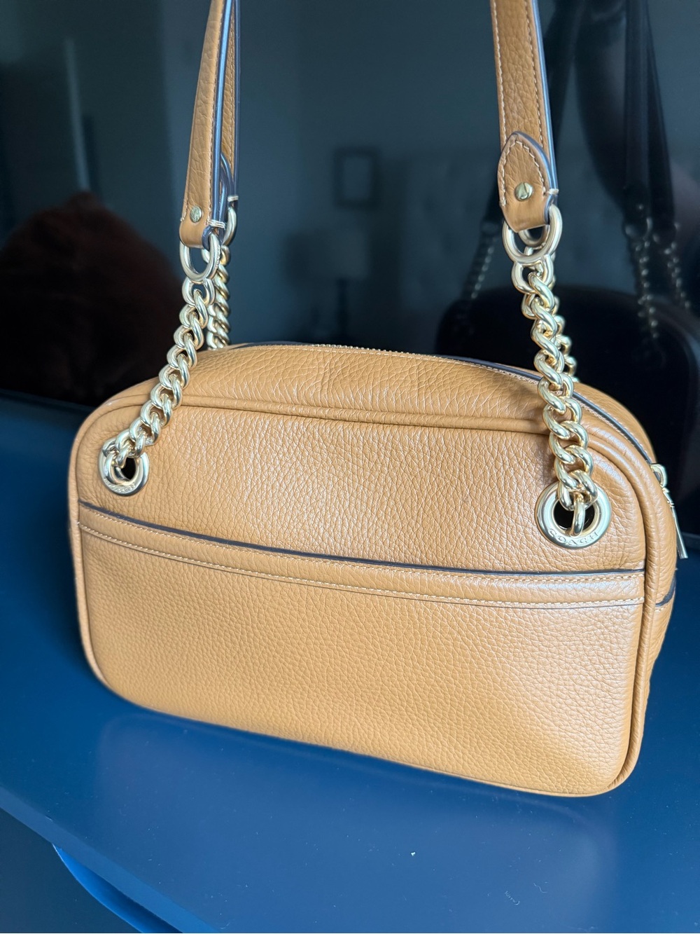 COACH: Cammie Chain Shoulder Bag - Picture 8 of 17